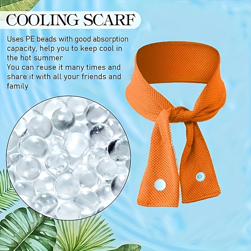 Scarf Silk Neck - 冷却ネックゲイタースカーフバンダナタオルアイスシルク汗拭き速乾吸汗速乾メンズレディーススポーツランニングヨガジムワークアウト用