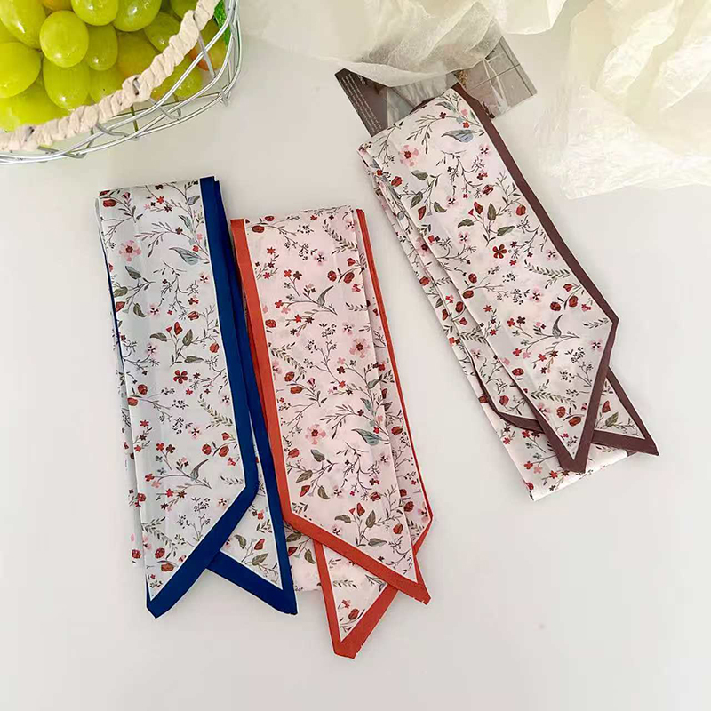 2026年新作 レディース ヴィンテージ 花柄プリント スキ - Scarf Silk Neck のレビューと価格