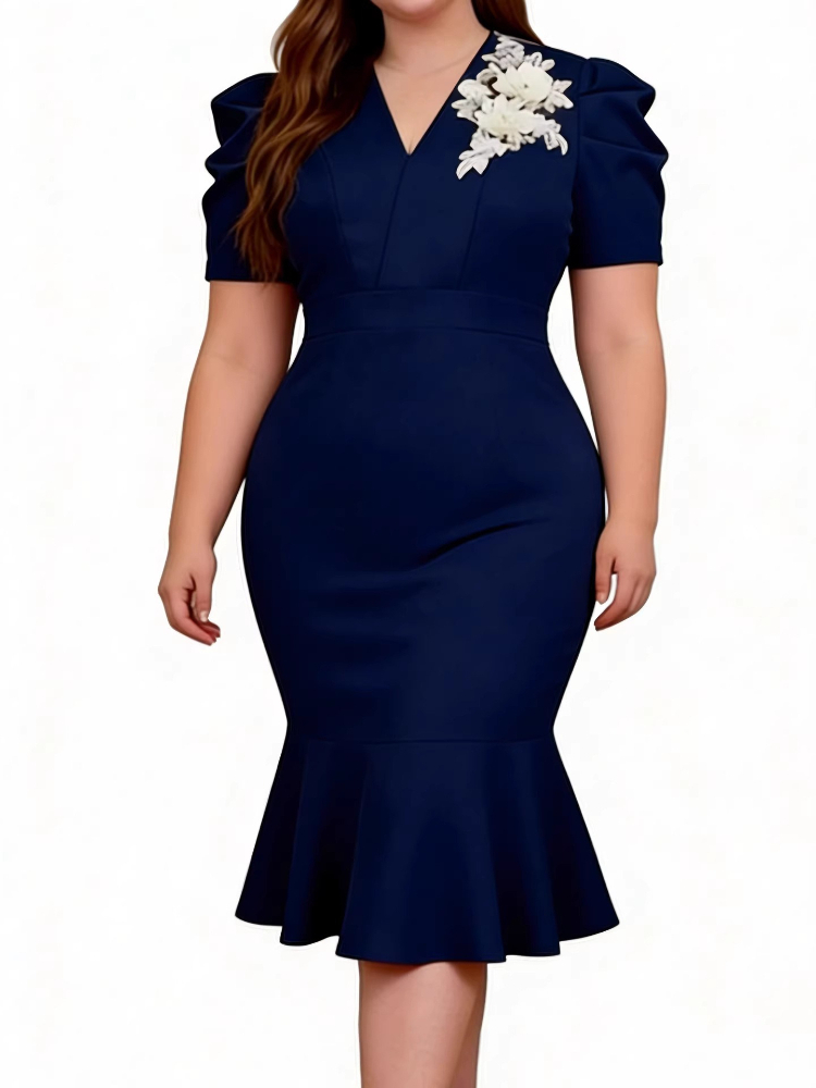 女性用ロングドレス セクシーなY2Kストリートウェア Vネッ - Wrap Dress Work のレビューと価格