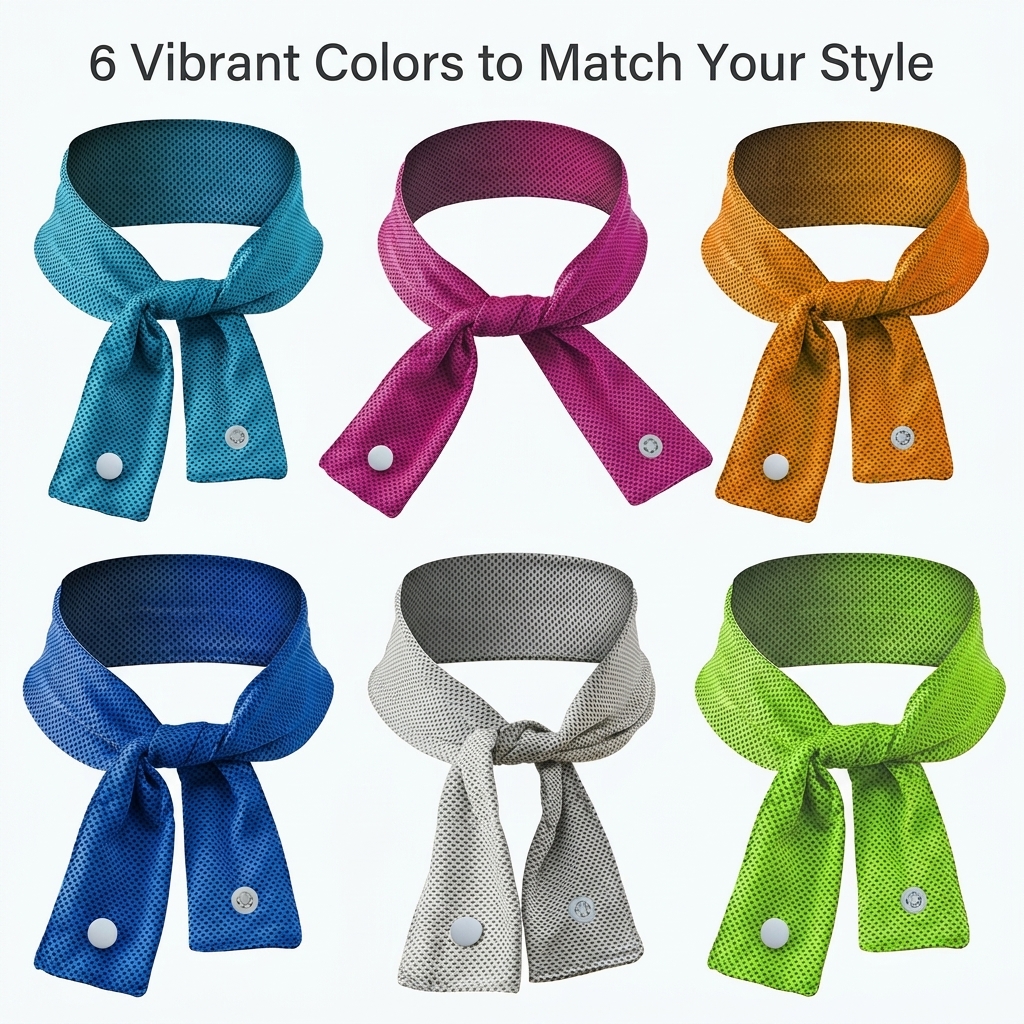 冷却ネックゲイタースカーフバンダナタオルアイスシルク汗拭き速 - Scarf Silk Neck のレビューと価格