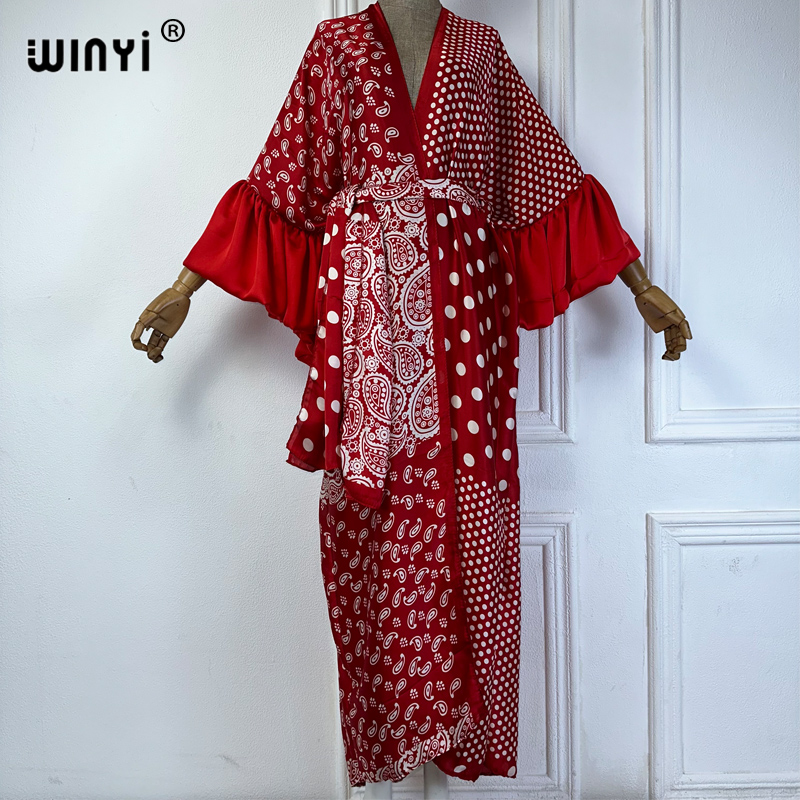 WINYI 夏着物パーティードレスビーチウェア水着カバーアッ - Young Women'S Formal Wear のレビューと価格