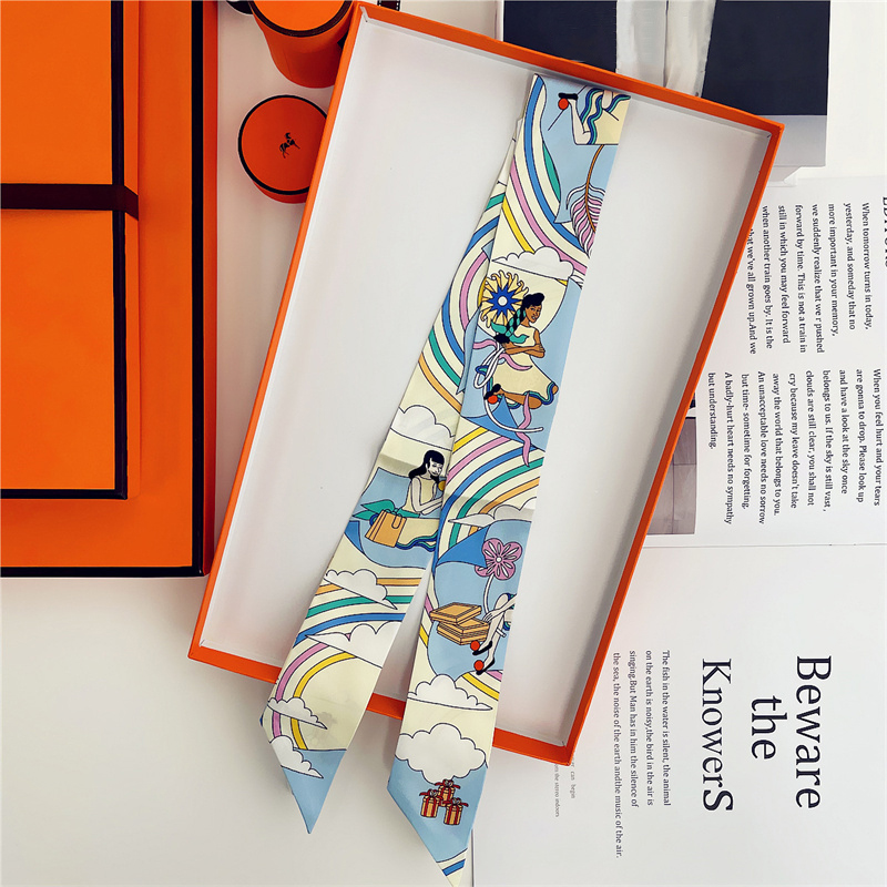 女性 100% 桑シルクスカーフヘアバンドラップバッグハンド - Scarf Silk Neck のレビューと価格