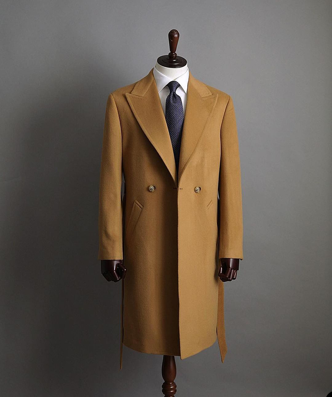 メンズオーバーコート ライトタン メンズスーツコート 冬用混 - Tailored Coat Wool のレビューと価格