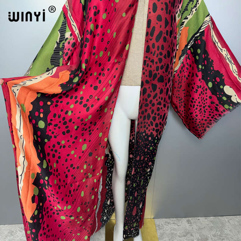 WINYI ボヘミアン着物ルーズカーディガン女性用ファッショ - Young Women'S Formal Wear のレビューと価格