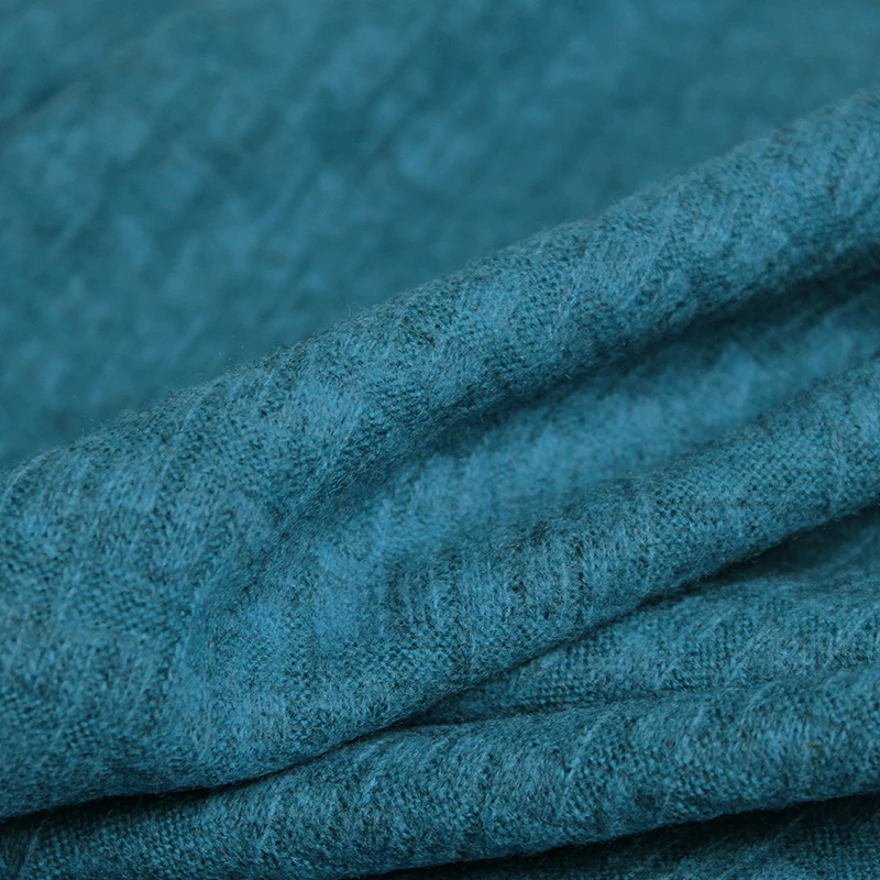 日本のチェックニット生地,女性用ウール生地100%,コート, - Tailored Coat Wool のレビューと価格