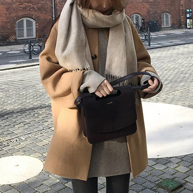 Zoki-女性用フェイクウールコート,暖かいシングルブレスト - Tailored Coat Wool のレビューと価格