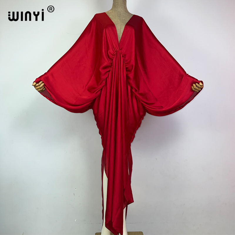 WINYI モノクロエレガントな水着カバーアップ女性ビーチド - Young Women'S Formal Wear のレビューと価格