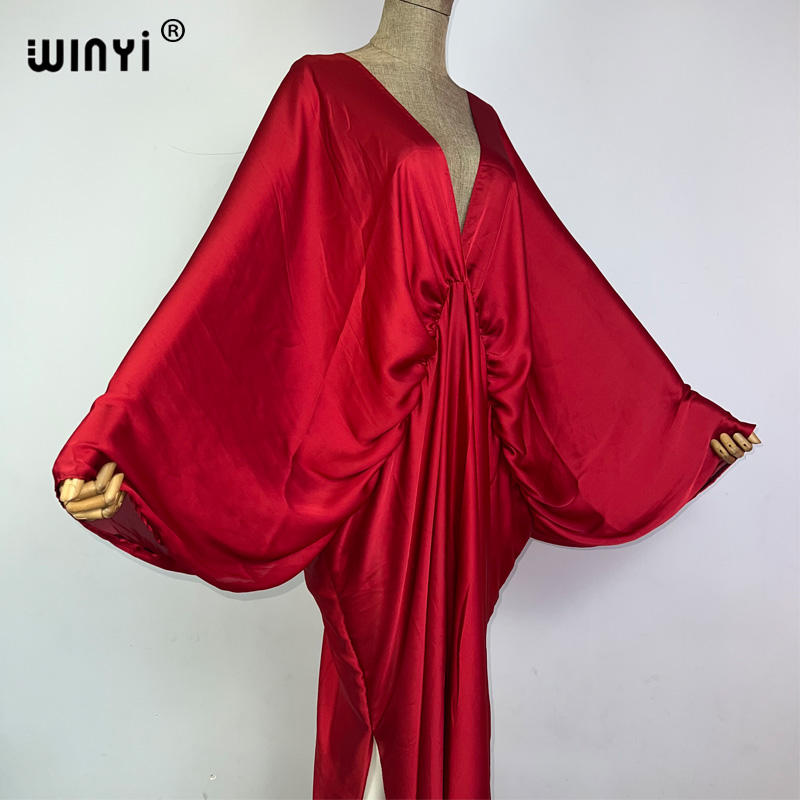 WINYI モノクロエレガントな水着カバーアップ女性ビーチド - Young Women'S Formal Wear のレビューと価格