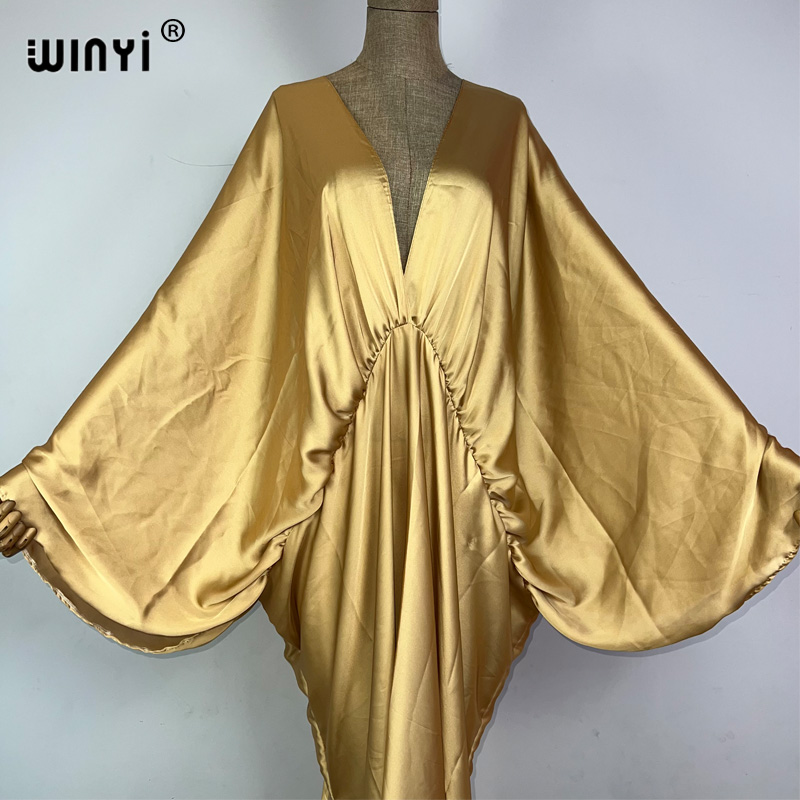 WINYI モノクロエレガントな水着カバーアップ女性ビーチド - Young Women'S Formal Wear のレビューと価格