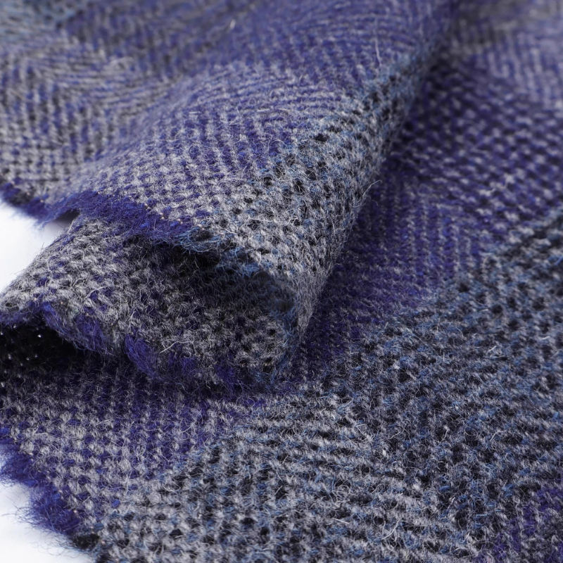 ルエチェック柄 95% ウールツイード縫製生地仕立てスーツ素 - Tailored Coat Wool のレビューと価格