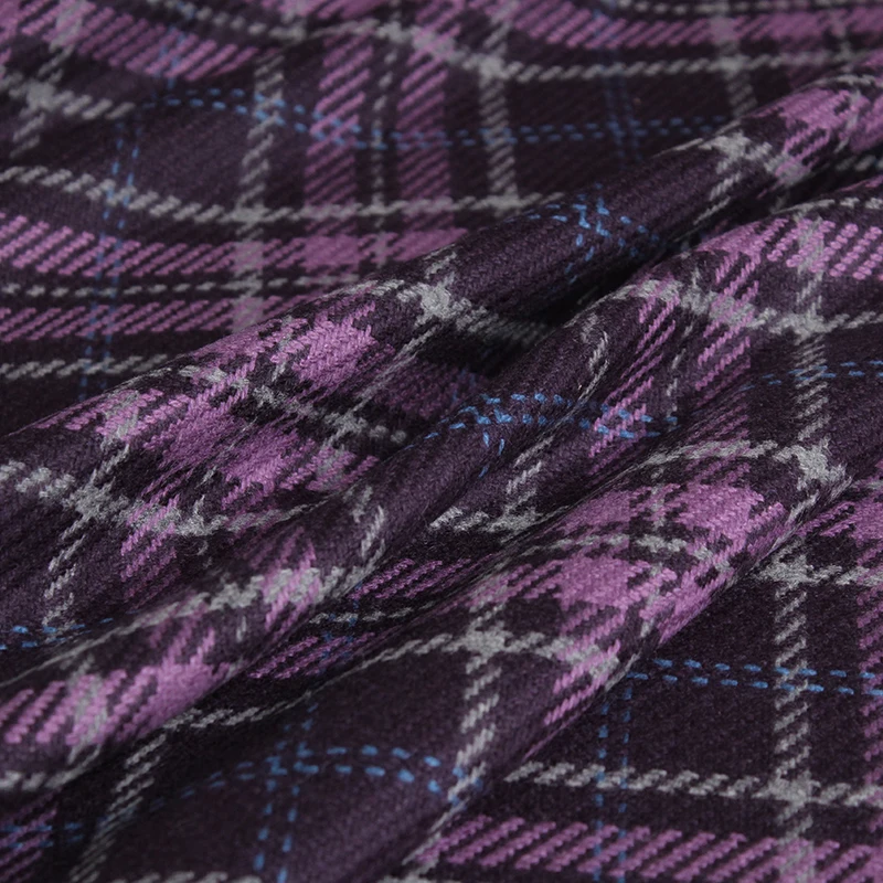 女性用ツイードウール生地,チェッカー,日曜大工,ジャケット, - Tailored Coat Wool のレビューと価格