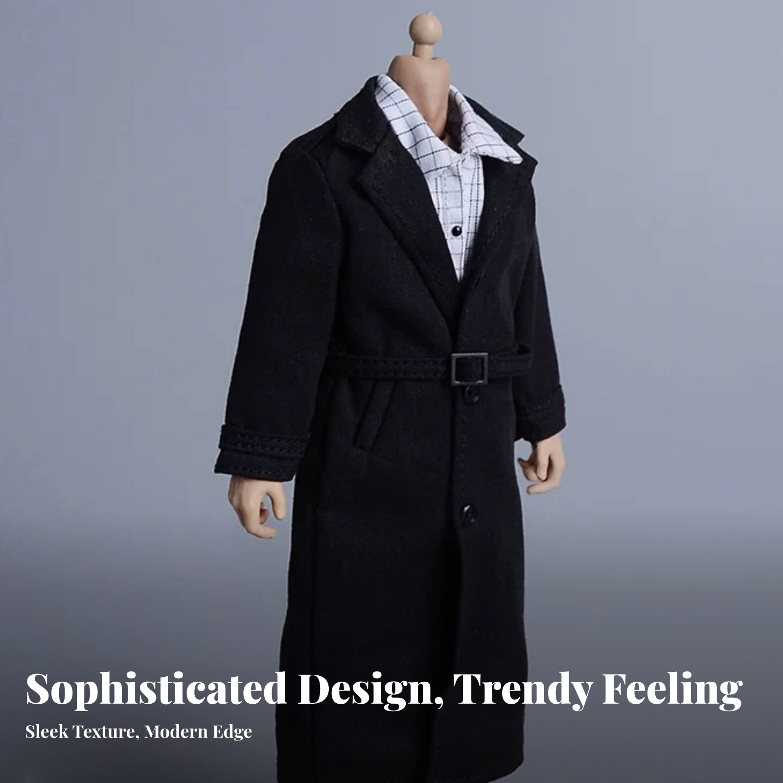 ワイドラペルミニチュアオーバーコート仕立て済み6インチアクシ - Tailored Coat Wool のレビューと価格