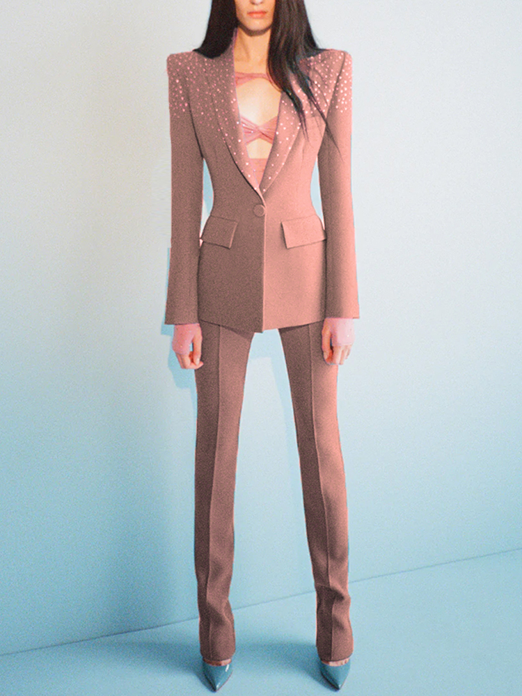 ハイストリート 最新2026春夏 キャリアファッションデザイ - Women Formal Wear Set のレビューと価格