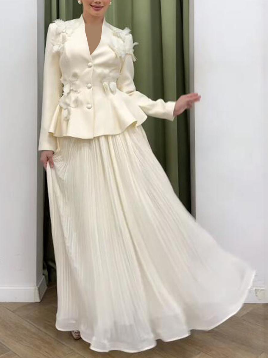 TWOTWINSTYLE エレガントなツーピースセット女性の - Women Formal Wear Set のレビューと価格
