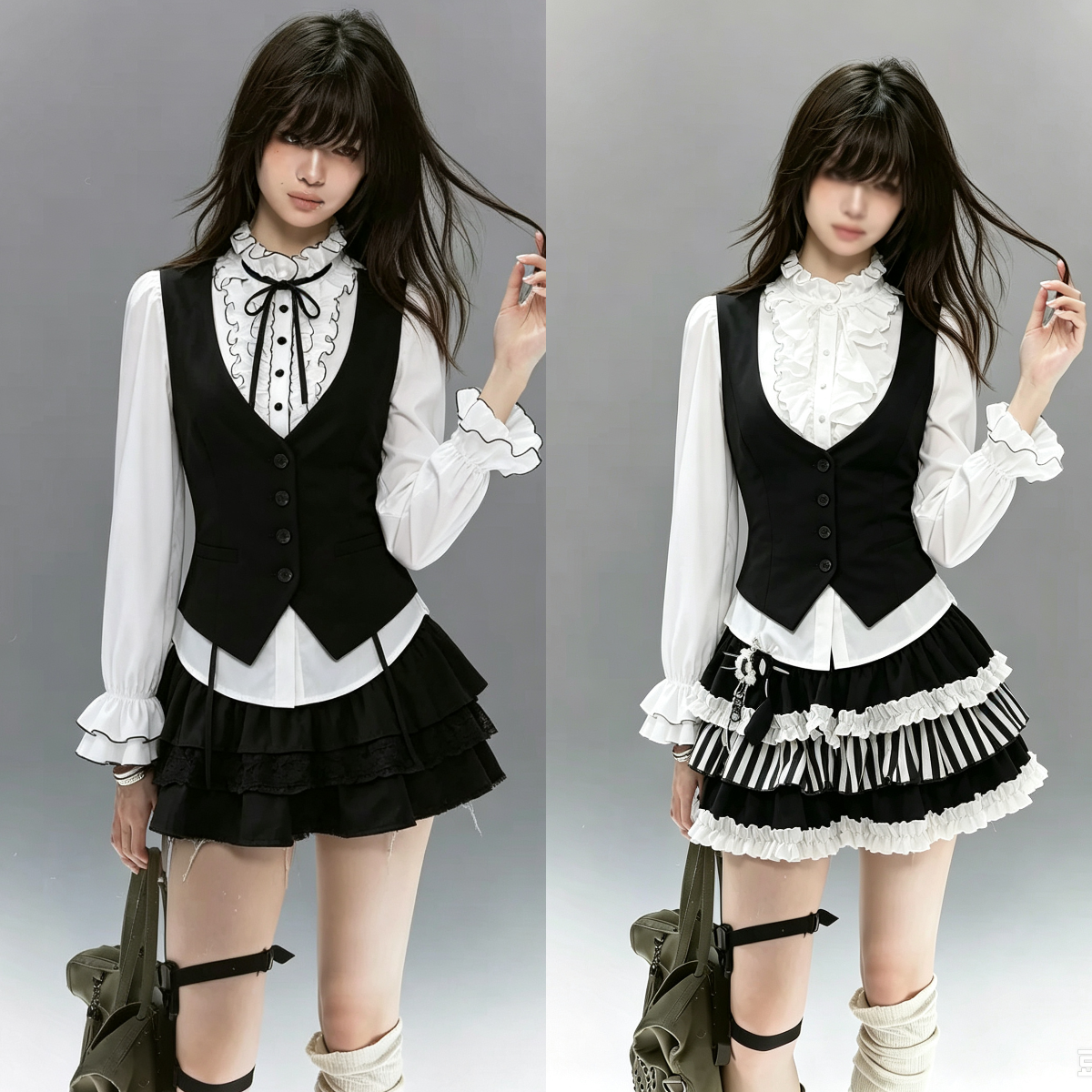 フレンチコート ヴィンテージ エレガント 3ピース スカート - Women Formal Wear With Skirt のレビューと価格