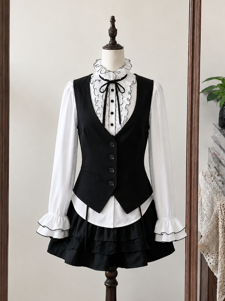 フレンチコート ヴィンテージ エレガント 3ピース スカート - Women Formal Wear With Skirt のレビューと価格