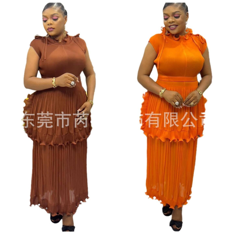 女性ロングドレスドレス A ライン Vestidos セクシ - Wrap Dress Work のレビューと価格