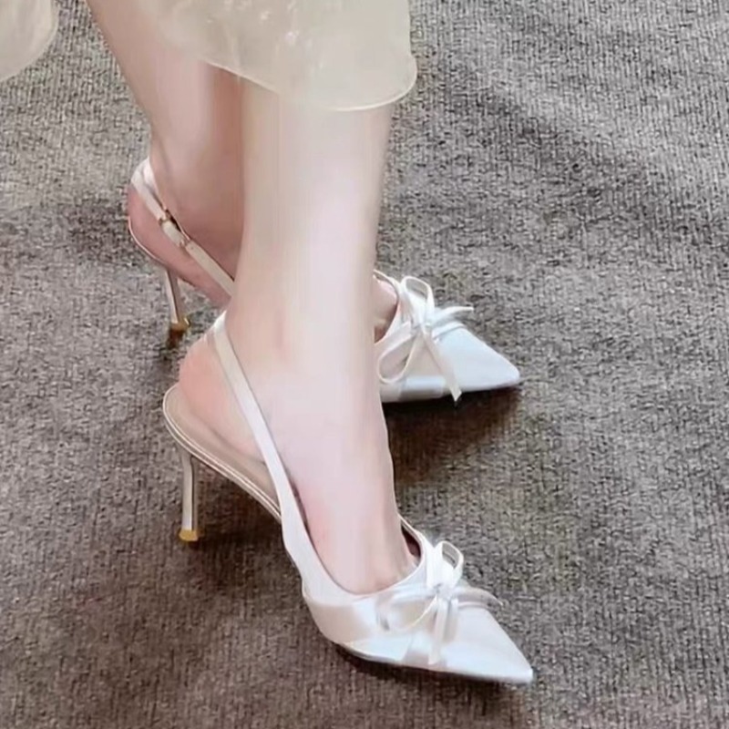レディース スリングバック パンプス ポインテッドトゥ ステ - Women Formal Wear Look のレビューと価格