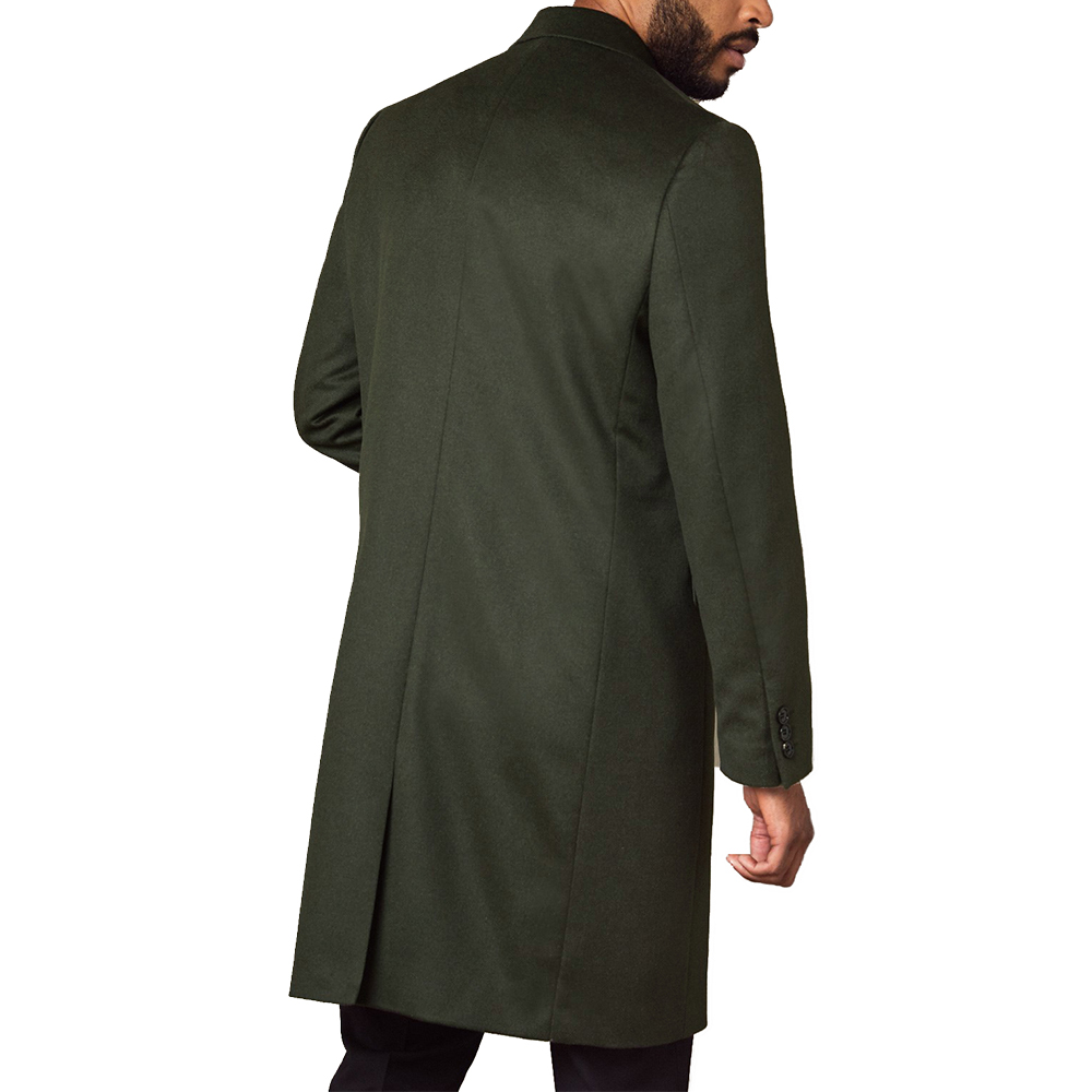 メンズ高級100%ウールロングコート、オーバーコート、ラグジ - Tailored Coat Wool のレビューと価格