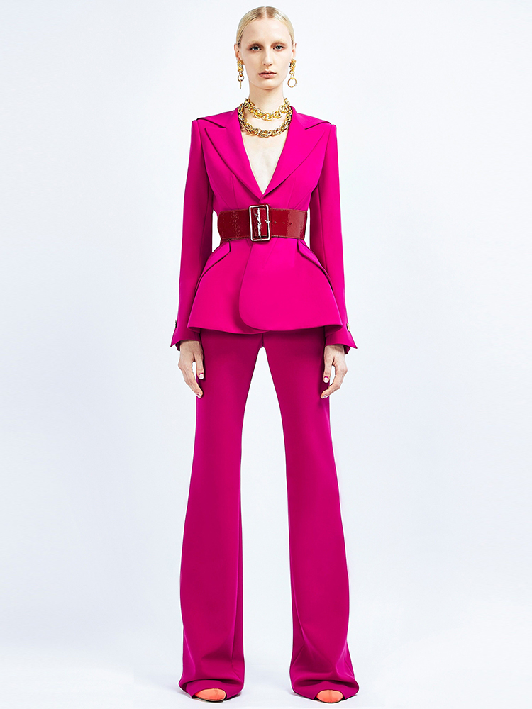 ハイストリート 最新2026春夏 ランウェイデザイナー スー - Women Formal Wear Set のレビューと価格