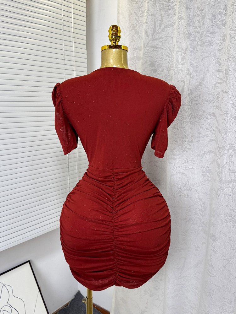 ショートドレス レディース セクシードレス ワンピース Y2 - Wrap Dress Work のレビューと価格